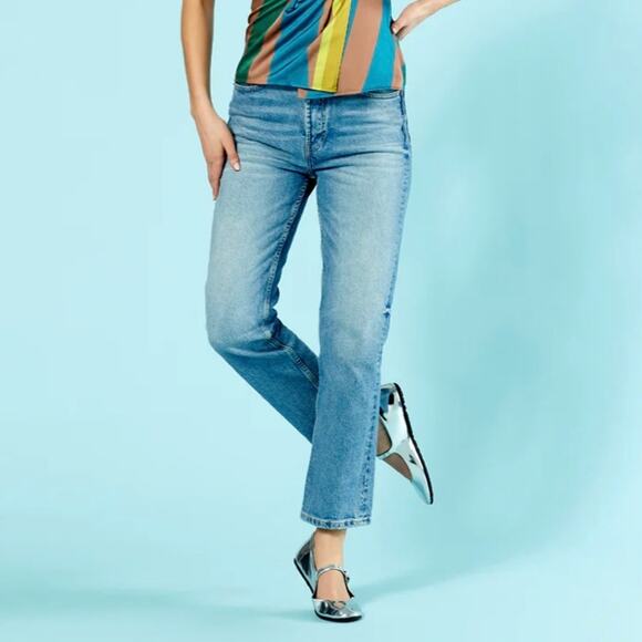 Aerosoles 'Perry' Women's 7.5 Silver Mirror Mary Jane Ballet Flat Excellent - Picture 9 of 9